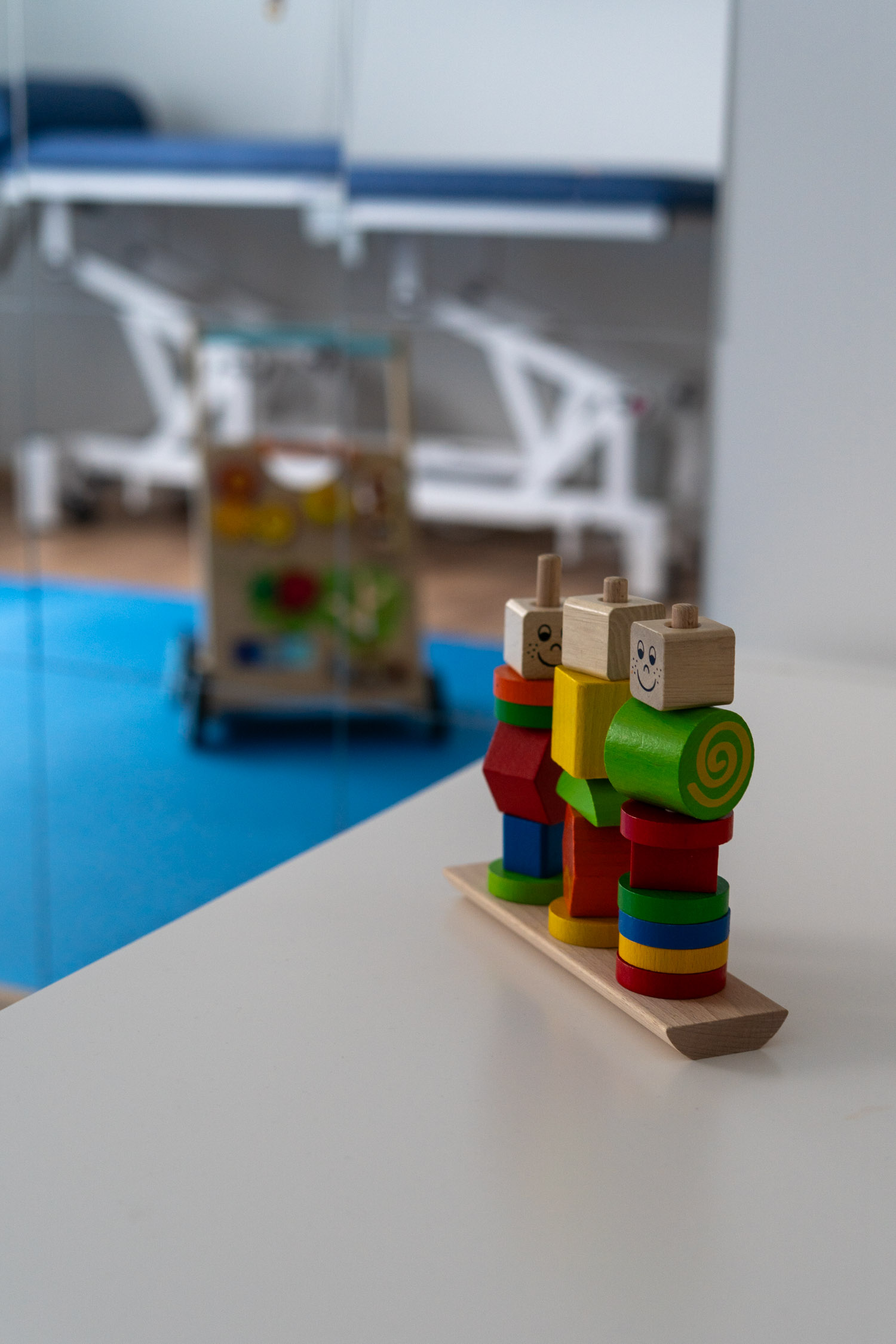 Baby on changing table